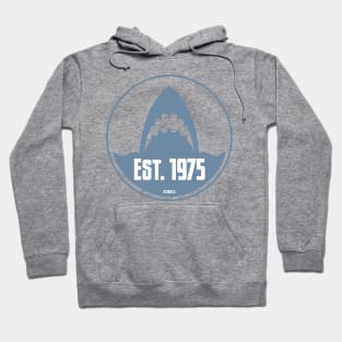 JAWS Movie EST. 1975 Shark Teeth Design GREAT BIRTHDAY GIFT Hoodie